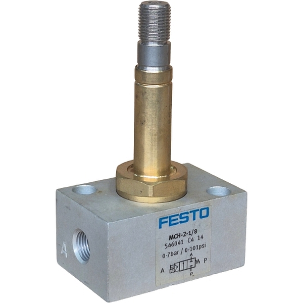 2/2 vias, acionamento solenóide / retorno mola, pressão de trabalho 0~7bar