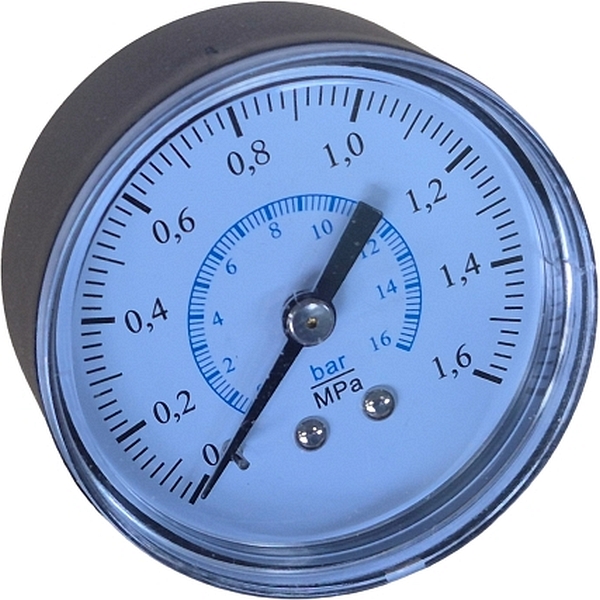 conexão 1/4, vazão 1500 l/min, faixa de regulagem de pressão 0.5 bar - 12 bar, temperatura -10~60oC, meio ar comprimido / gases inertes, corpo zinco fundido, vedações NBR. Com man&ocirc;metro PAGN-40-16-G18 8003637