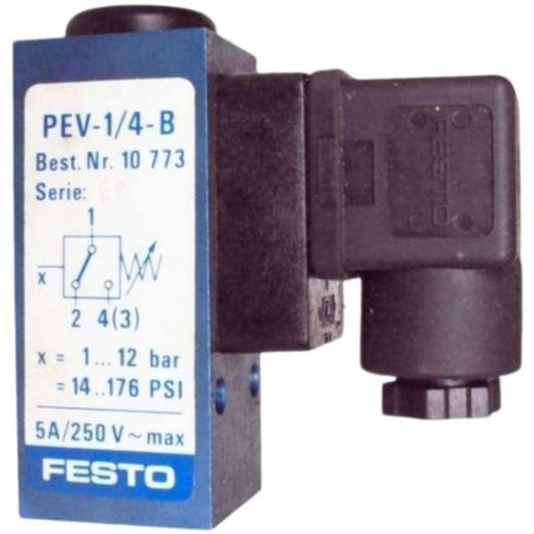 marca: FESTO <br/> modelo: PEV14B 10773 <br/> estado: seminovo