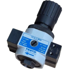 Regulador de pressão LR-D-7-MINI LR-1/4- D-7-MINI 162583 - FESTO seminovo