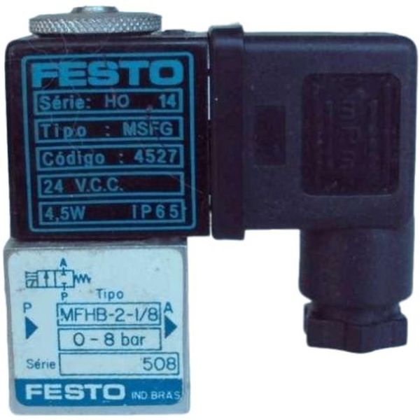 marca: FESTO <br/>modelo: MFHB218 <br/>estado: seminova