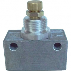 Regulador de fluxo 1/4X1/4 GRA-1/4-B 6509 Regulador de fluxo 1/4X1/4 GRA-1/4-B 6509