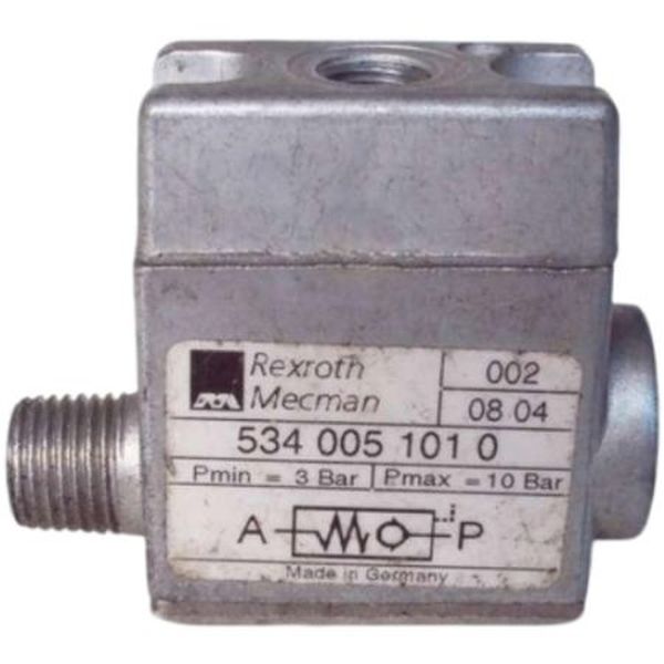 marca: Rexroth <br />
modelo: 5340051010 <br />
estado: seminova
