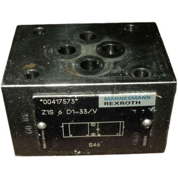 marca: REXROTH <br/>
modelo: Z1S6D133V <br/>
estado: usada