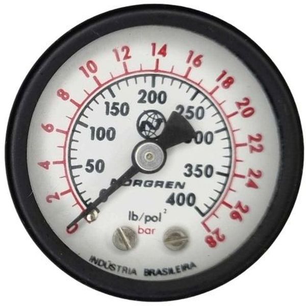 NORGREN <br />
diametro 53 mm <br />
saída por trás <br />
seminovo