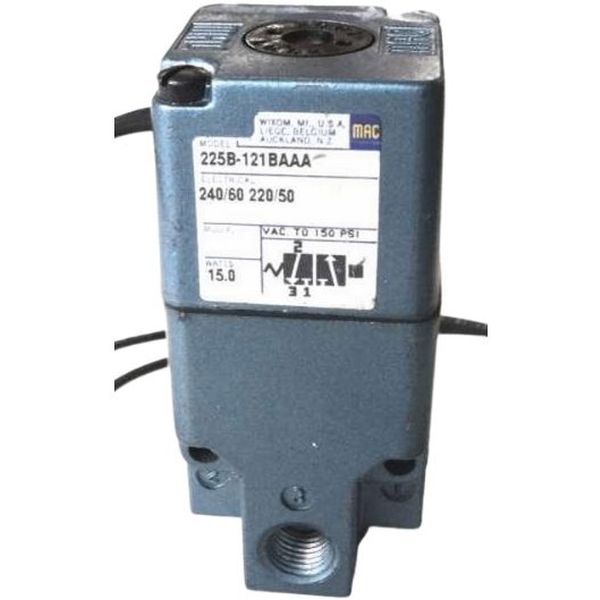 marca: MAC <br />
modelo: 225B121BAAA 240/60 15W <br />
estado: usada