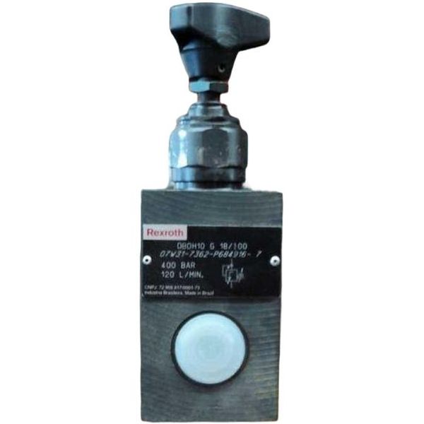 marca: REXROTH <br/>modelo: DBDH10G18100 07W31-7362-P684916-7 <br/>estado: nova