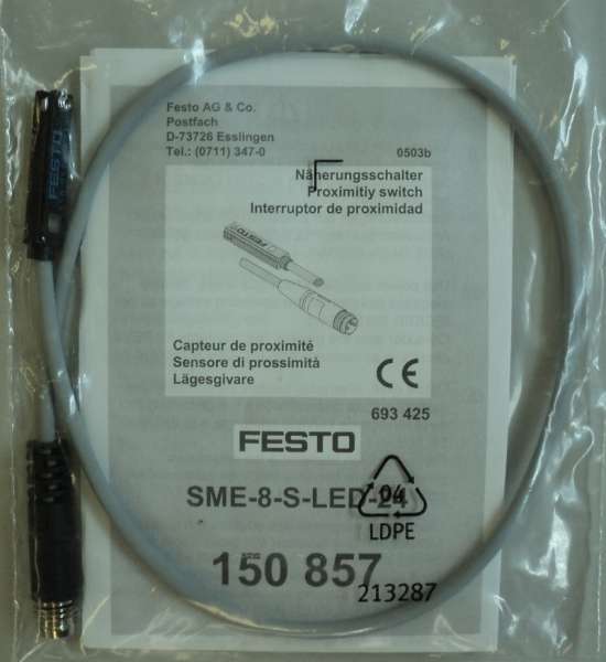 marca: Festo <br />
modelo: SME8SLED24 <br />
estado: novo, na embalagem