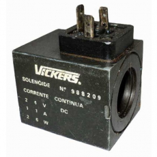 Bobina hidráulica  VICKERS 988209  24VDC usada Bobina hidráulica  VICKERS 988209  24VDC usada