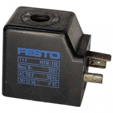 Bobina Pneumática FESTO MSW-110 3591 50Hz 30/22VA Bobina Pneumática FESTO MSW-110 3591 50Hz 30/22VA