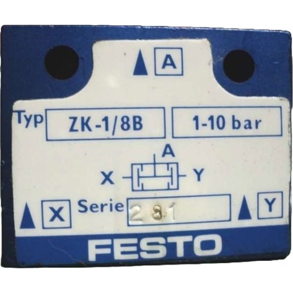 marca: Festo <br/>modelo: ZK18B <br/>estado: seminova