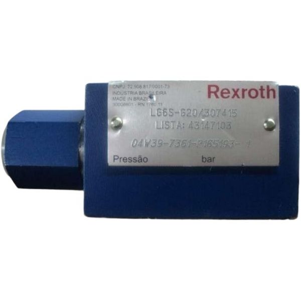 marca: REXROTH <br/>
modelo: LG6SG20307415 <br/>
estado: nova