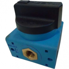 Válvula de abertura e fechamento HE-1/4-S-B 33017 Válvula de abertura e fechamento HE-1/4-S-B 33017