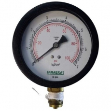 Manometro FAMABRAS 100PSI 7kgf/cm2 Manometro FAMABRAS 100PSI 7kgf/cm2