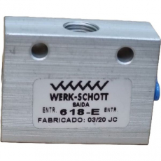 Válvula de simultaneidade WERK SCHOTT 618E Válvula de simultaneidade WERK SCHOTT 618E