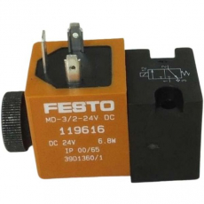 Válvula pneumática MD-3/2-24VDC 119616 Válvula pneumática MD-3/2-24VDC 119616