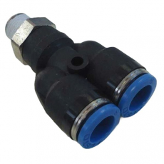 Conexão em Y QSY-1/8-8 Conexão em Y QSY-1/8-8