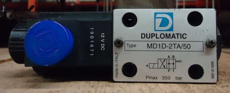 marca: Duplomatic <br/ >
modelo: MD1D2TA50 <br />
estado: nova