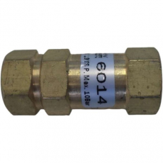 Válvula de retenção WERK SCHOTT 6014 Válvula de retenção WERK SCHOTT 6014