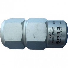 Válvula de retenção WERK SCHOTT 6012 Válvula de retenção WERK SCHOTT 6012
