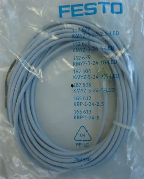 marca: Festo <br />
modelo: KMYZ5245LED 187505 <br />
estado: novo