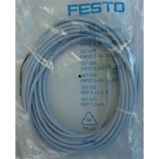 Plugue KMYZ-5-24-5-LED 187505 com cabo - FESTO