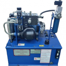 Unidade hidráulica REXROTH com acumulador de pressão Unidade hidráulica REXROTH com acumulador de pressão