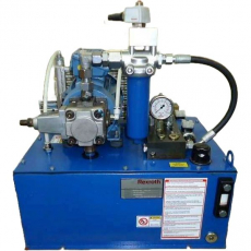 Unidade hidráulica REXROTH com motor elétrico trifásico WEG 1,5CV Unidade hidráulica REXROTH com motor elétrico trifásico WEG 1,5CV