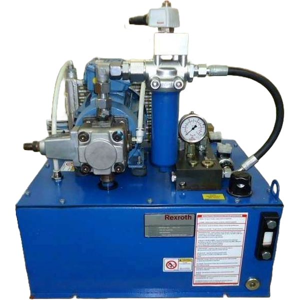 REXROTH <br />
com motor elétrico trifásico WEG 1,5CV <br />
Nunca foi utilizada
