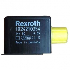 Bobina pneumática REXROTH 1824210354 24V 4.5W seminova Bobina pneumática REXROTH 1824210354 24V 4.5W seminova