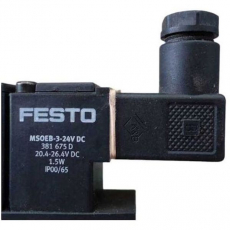 Bobina Pneumática FESTO MSOEB324VDC 381675D  seminova Bobina Pneumática FESTO MSOEB324VDC 381675D  seminova