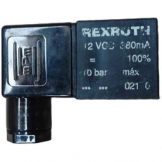 Bobina pneumática  REXROTH 12VCC 380mA Bobina pneumática  REXROTH 12VCC 380mA