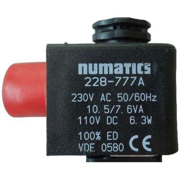 NUMATICS <br/>
110VDC 6.3W