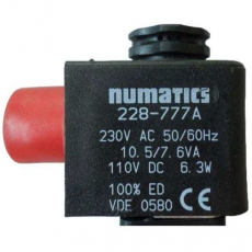 Bobina pneumática  NUMATICS 228777A 230VAC 50/60Hz 6VA Bobina pneumática  NUMATICS 228777A 230VAC 50/60Hz 6VA