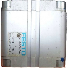 Cilindro pneumático FESTO ADVU-80-50-P-A 156574 80X50 Cilindro pneumático FESTO ADVU-80-50-P-A 156574 80X50