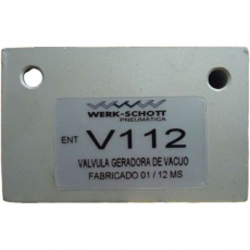 Válvula geradora de vácuo V112