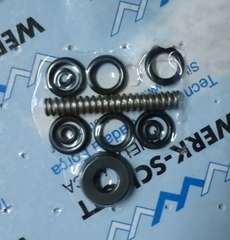 Kit de reparo WERK SCHOTT 5500-100 da válvula Série 5000 retorno mola 5 vias Kit de reparo WERK SCHOTT 5500-100 da válvula Série 5000 retorno mola 5 vias