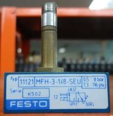 Válvula pneumática (modelo: MFH3-1/8-SEU)