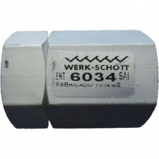 Válvula de retenção WERK SCHOTT 6034 Válvula de retenção WERK SCHOTT 6034