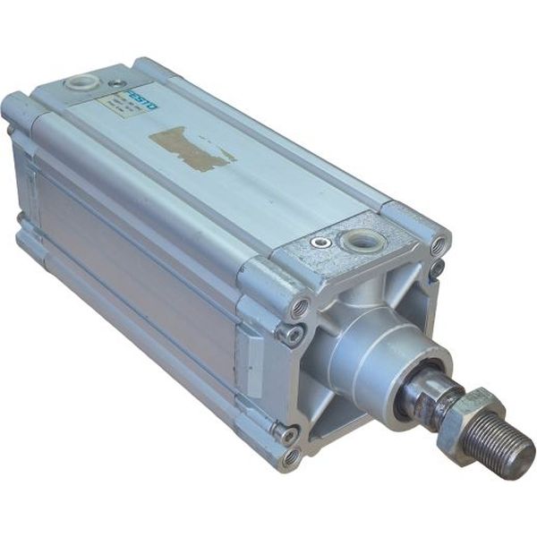 diâmetro 125mm, curso 160mm, dupla ação, amortecimento pneumático regulável de fim de curso, ISO 15552