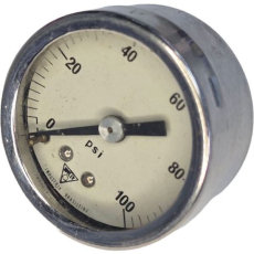 Manômetro WILLY 100psi usado