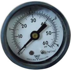 Manômetro 60psi 4,2kgf/cm2