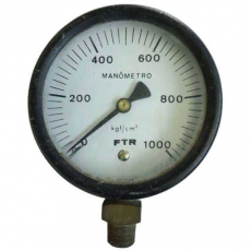 Manômetro FTR 1000kgf/cm2 usado Manômetro FTR 1000kgf/cm2 usado