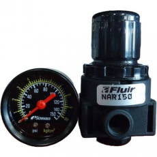 Regulador FLUIR NAR150 com manômetro Regulador FLUIR NAR150 com manômetro