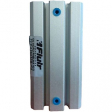 Cilindro pneumático FLUIR FCDA25X50BICN  Cilindro pneumático FLUIR FCDA25X50BICN