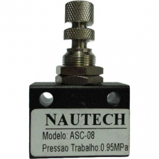 Regulador de fluxo 1/4X1/4 ASC08 Regulador de fluxo 1/4X1/4 ASC08