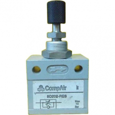 Regulador de fluxo 1/4X1/4 8D202-RES Regulador de fluxo 1/4X1/4 8D202-RES