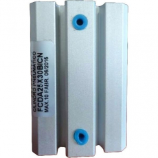 Cilindro pneumático FLUIR FCDA25X30BICN  Cilindro pneumático FLUIR FCDA25X30BICN