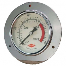 Manômetro RECORD 3000lbf/pol2 200Kgf/cm2 Manômetro RECORD 3000lbf/pol2 200Kgf/cm2