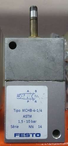 Válvula pneumática (modelo: MCHB-4-1/4)